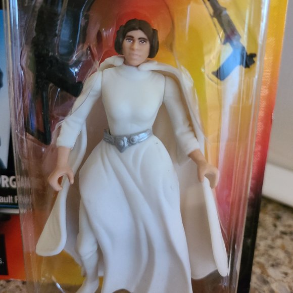 Star Wars-The Power of the Force Set- Han Solo, Bespin Han Solo, & Princess Leia - Picture 5 of 6